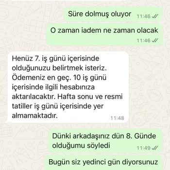 İade Sürecinde Belirsizlik Ve Tutarsız Bilgilendirme: Müşteri Güvenini Sarsan Deneyim
