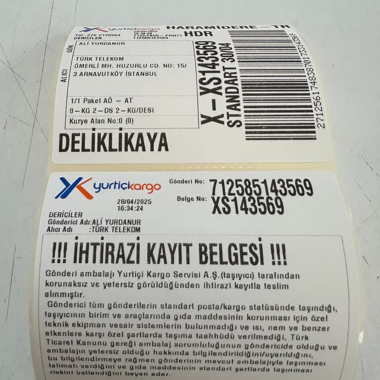 Yanlış Kargo Ücretinden Kaynaklanan Fiber Modem Ücretlendirme Mağduriyeti