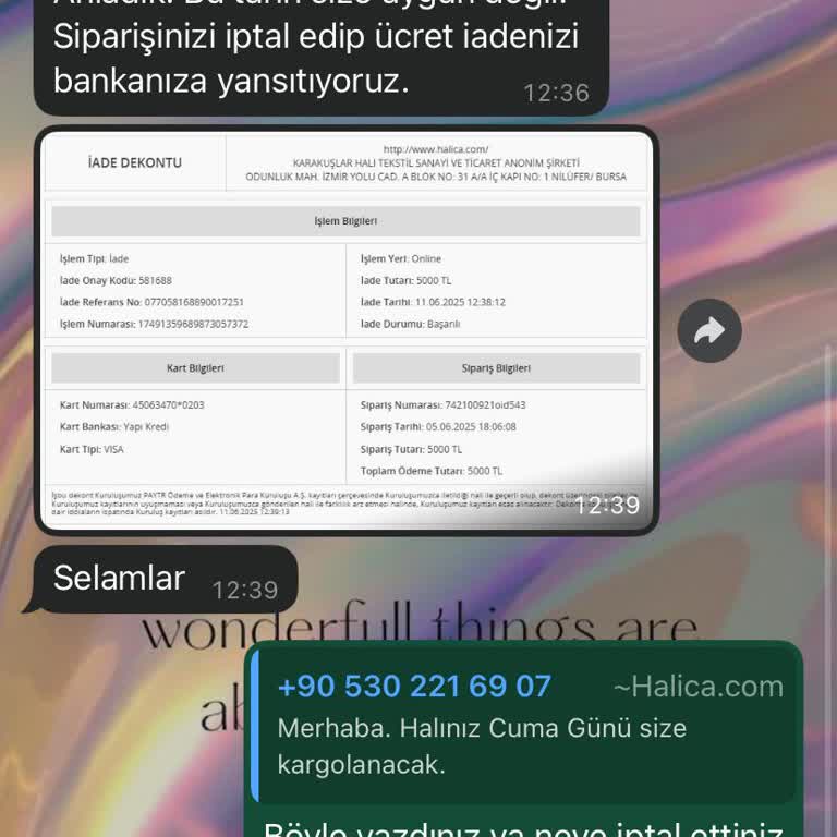 Siparişin Stokta Var Denip İptal Edilmesi Ve Müşteriyle İlgisizlik