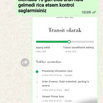 Sipariş Gecikmesi, Kalitesiz Ürün Ve İade Sorunu Yaşadım