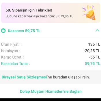 Dolap Uygulamasında Açıklamasız Kargo Ücreti Kesintisi Mağduriyeti