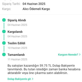 Dolap Uygulamasında Açıklamasız Kargo Ücreti Kesintisi Mağduriyeti