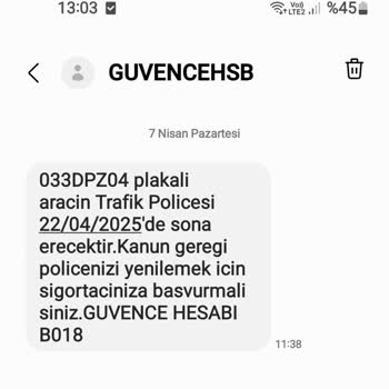 Yanlış Plaka Bilgisiyle Gelen SMSler Huzursuzluk Yaratıyor