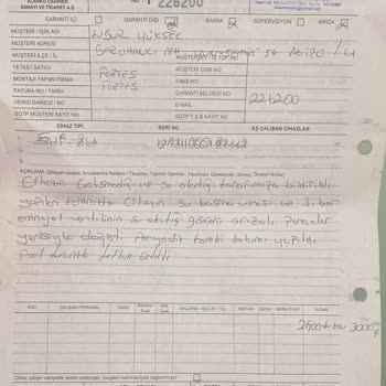 Kombi Arızası Sigorta Kapsamında Değerlendirilmedi