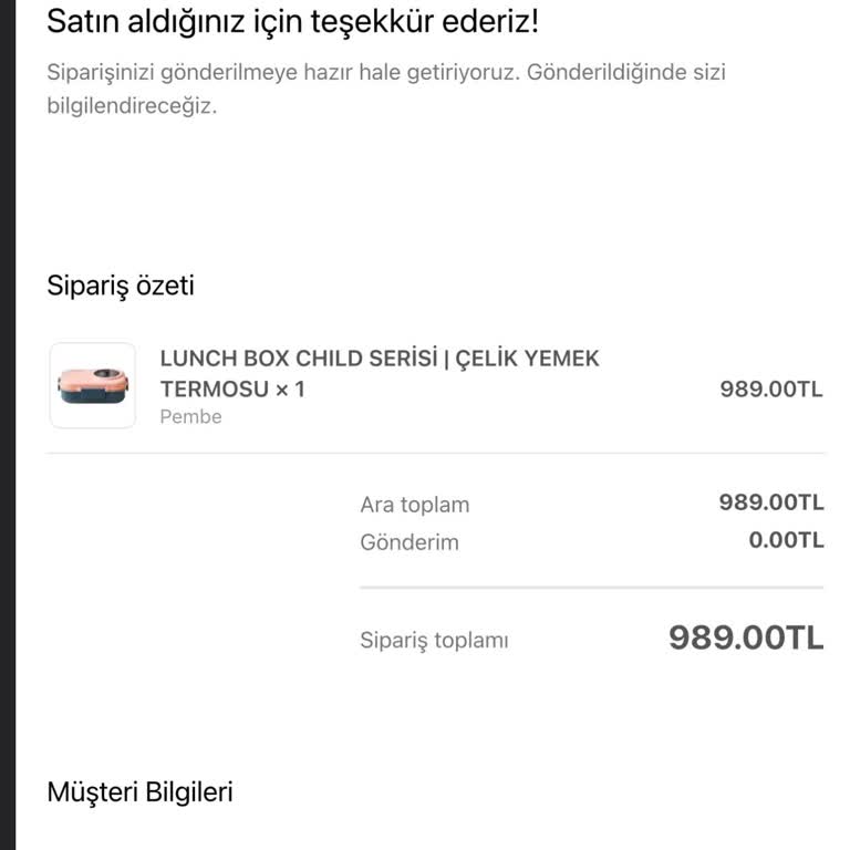 Sipariş Sonrası Kargo Süreci Belirsizliği Ve İletişim Eksikliği