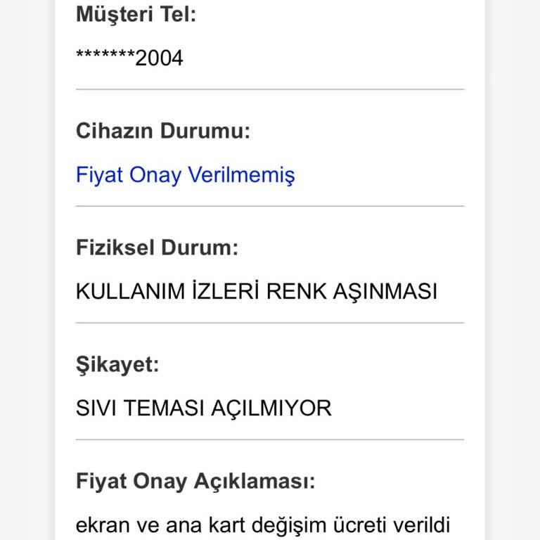 Çocuk Saatinde Suya Dayanıklılık Sorunu Ve Yüksek Servis Ücreti