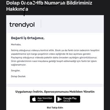 Dolap Platformunda İade Sürecinde Mağduriyet Ve İlgisiz Müşteri Hizmetleri