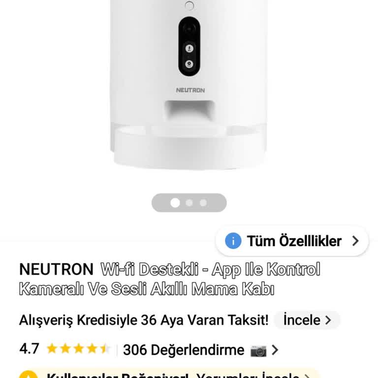 Kameralı Mama Kabı Arızalandı, Müşteri Hizmetlerine Ulaşamıyorum