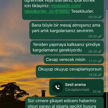 Siparişler Gönderilmedi, İade Talebi Sonrası İletişim Kurulamıyor