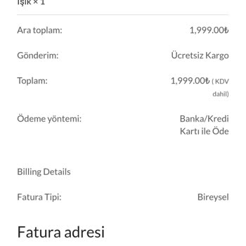 Yanlış Ürün Gönderimi Ve Yavaş Çözüm Süreci