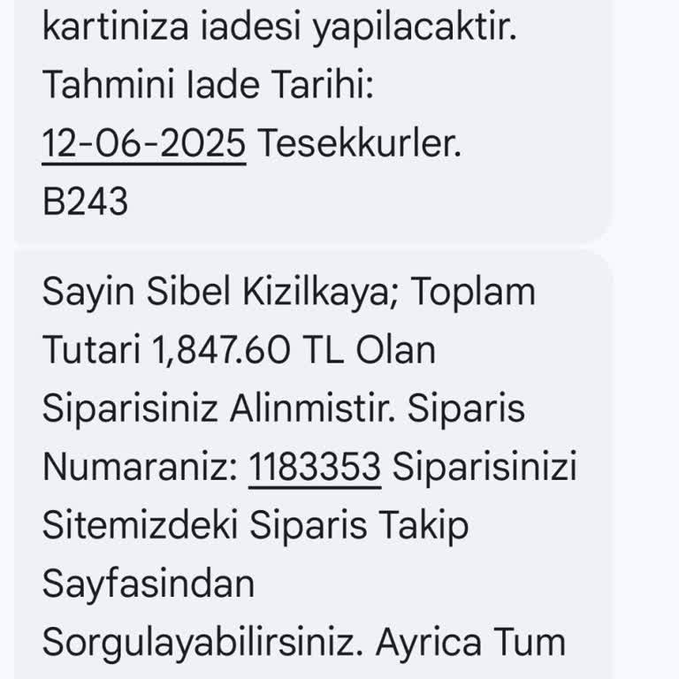 Gizce Siparişim Kayıp Ne Arayan Var Ne Soran