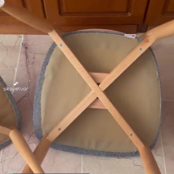 Kelebek Mobilya Sandalye Altlarında Sorun Var!