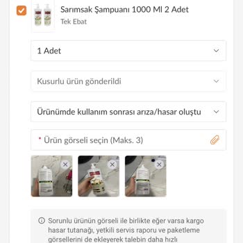 Bioblas Sarımsak Özlü Şampuan Saç Dökülmesini Durdurmadı, Müşteri Hizmetleri İlgisiz!