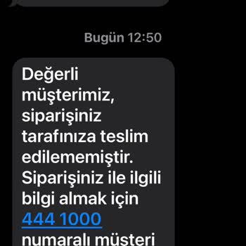 Teslim Edilmeyen Sipariş İçin Sürekli Oyalama Ve Yanıltıcı Bilgilendirme