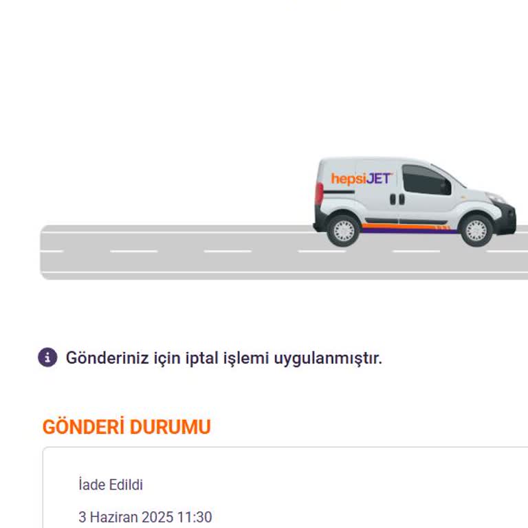 İade Edilen Ürünün İşlemlerinin Gecikmesi