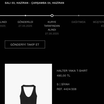 Zara Siparişim Gecikti, Müşteri Hizmetlerinden Destek Alamadım