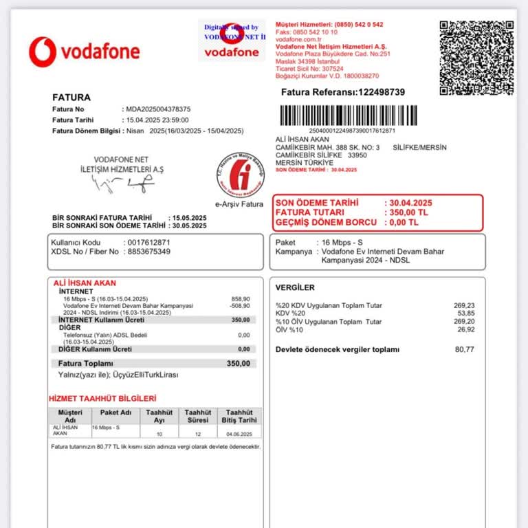 Vodafone Hediye Kuponum Hala Yüklenmedi