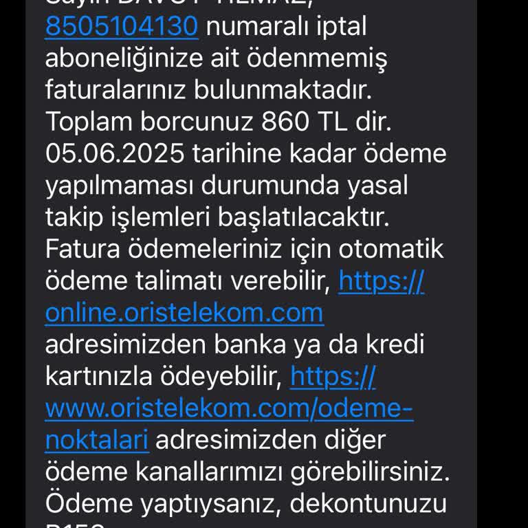 Haksız Fatura Ve Ulaşılamayan Müşteri Hizmetleri Mağduriyeti