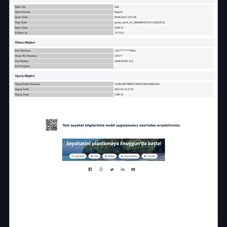 Enuygun Bilet İptali Sonrası Para İadesi Gecikiyor