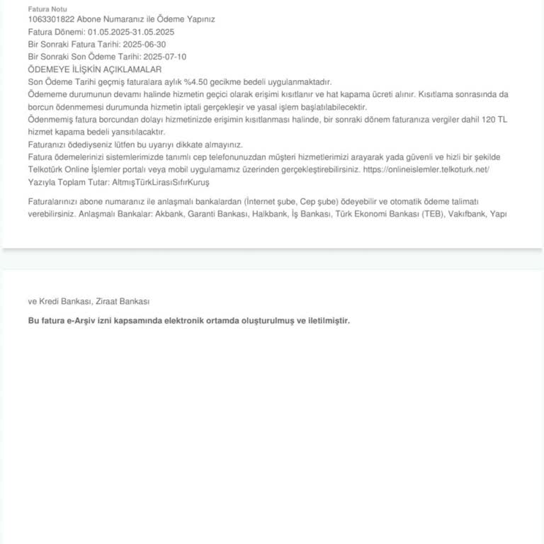 Kullanılmayan Modem Ücretinin Faturaya Yansıtılması Ve Geri Ödeme Talebi