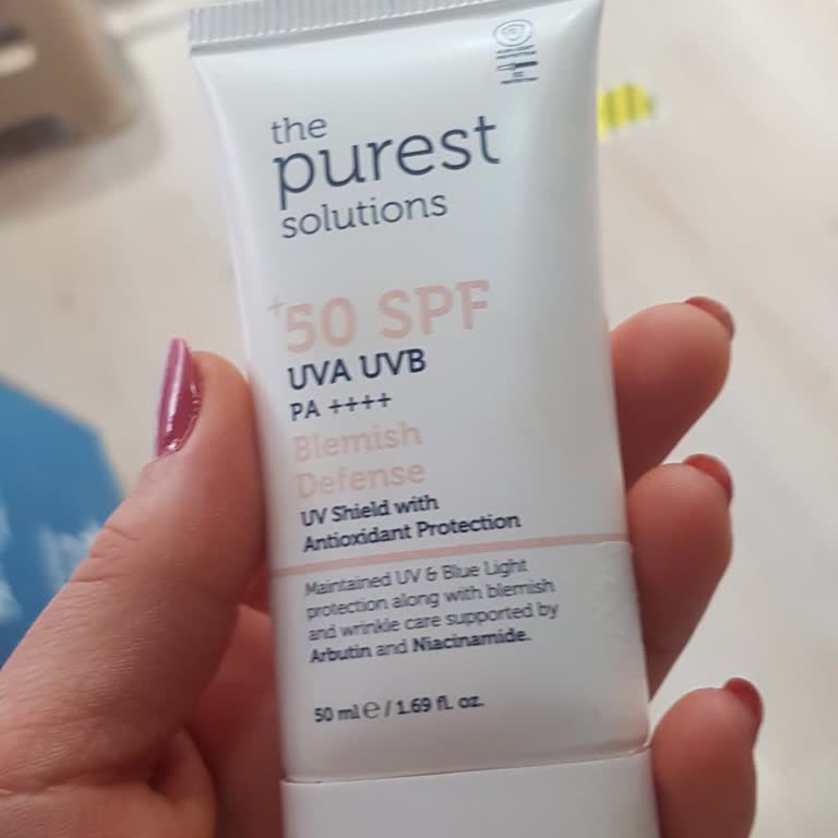 The Purest Solutions Renkli Güneş Kremi Gözde Ciddi Yanma Yapıyor