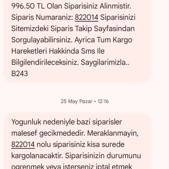 Siparişim Gönderilmedi Para İadem Yapılmadı İletişim Kuramıyorum
