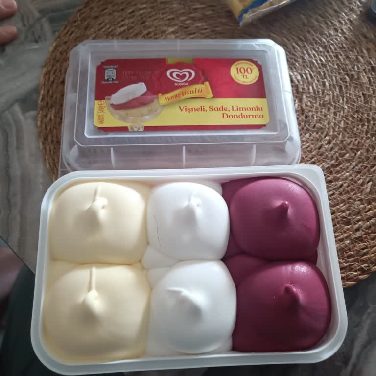 Algida Maraş Dondurmada Kıl Çıktı, Sağlığımız Riske Girdi