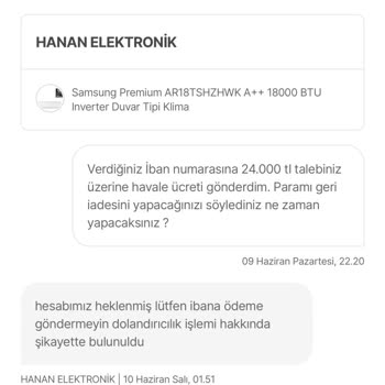 Hepsiburada Üzerinden Satıcıya Güven Sorunu Yaşadım
