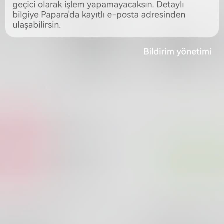 Papara Hesabımdaki Paramı Günlerdir Çekemiyorum, Mağduriyetim Giderilsin!