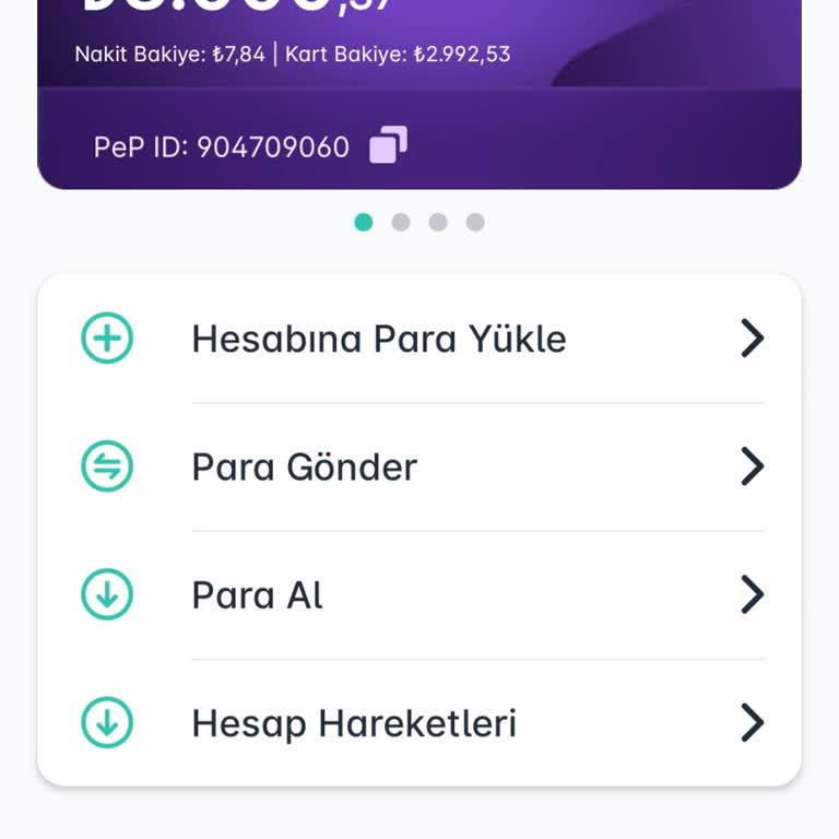 Pep Hesabına Yüklediğim Bakiyeyi Kullanamıyorum Ve İade Alamıyorum