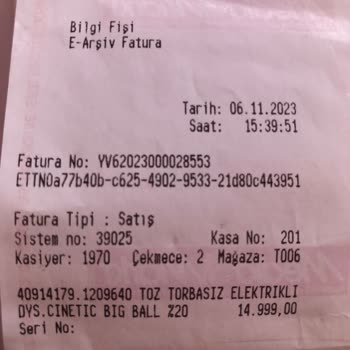 Dyson Süpürge Aparatında Stok Sorunu Mağduriyeti