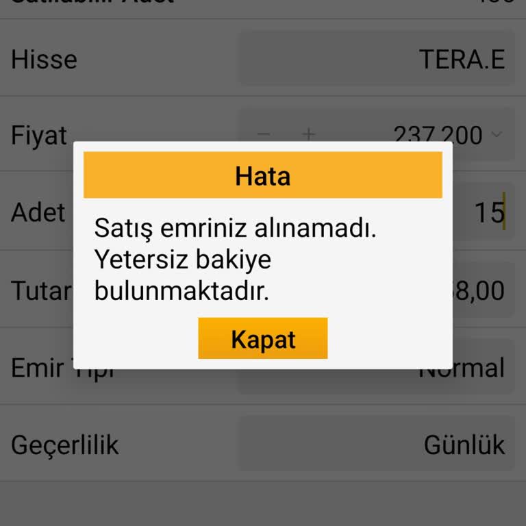 Trade Online'da Hisse Satışı Yapılamıyor, Müşteri Hizmetleri Çözüm Sunmuyor