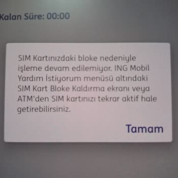 Sim Kart Değişikliği Sonrası Bloke Kaldırma Ve İletişim Sorunu