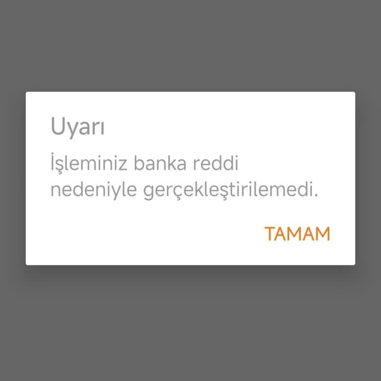 A101 Hadi Kart İle Alışverişte Sürekli Ödeme Sorunu Yaşıyorum