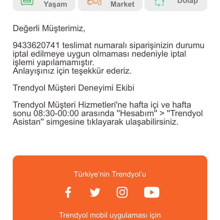 Siparişim Teslim Edilmedi, İade Talebim Sonuçsuz Kaldı