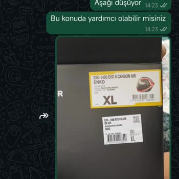 Kusurlu Kask İçin Değişim Talebinde Kargo Ücreti Ve İletişim Sorunu