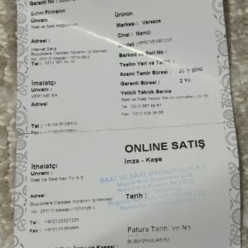 Kusurlu Saat İçin Değişim Talebime Cevap Alamıyorum: Müşteri Hizmetleri Yetersizliği