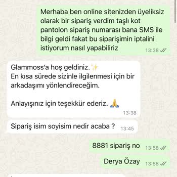 İptal Edilen Siparişin Ücreti İade Edilmedi, İletişime Geçilemiyor