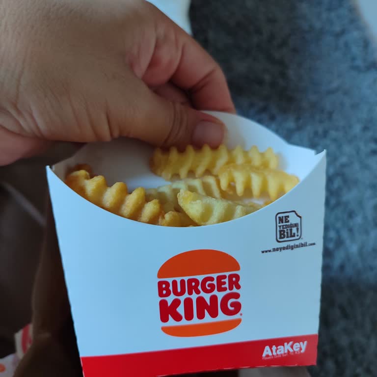 King Boy Patates Siparişlerimde Sürekli Küçük Boy Gönderilmesi