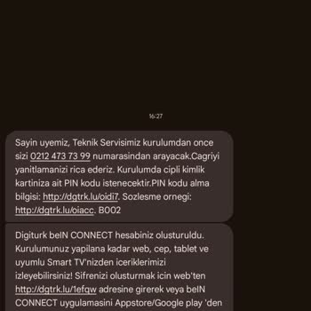 Bilinmeyen Numara İle Yapılan Digiturk Kampanyası Mağduriyeti