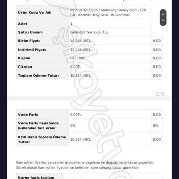 Samsung S20 İade Sürecinde Müşteri Hakları Ve Memnuniyeti Yok Sayıldı