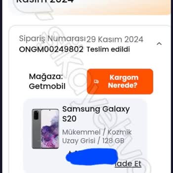 Samsung S20 İade Sürecinde Müşteri Hakları Ve Memnuniyeti Yok Sayıldı