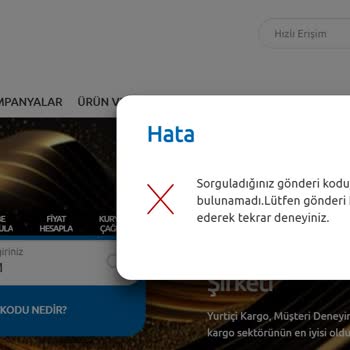 Kargoya Verildiği Söylenen Siparişim Gönderilmedi, Mağdur Edildim