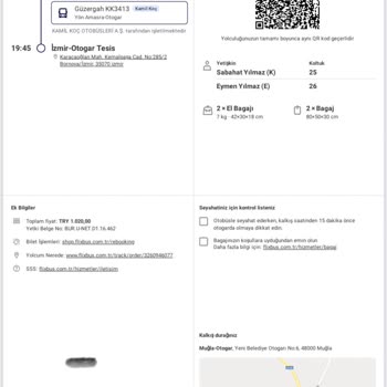 Yanlış Şehirden Alınan Biletin İadesi Yapılmıyor