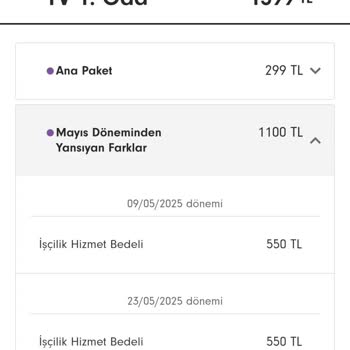 Servis Ücretleri Ve Kanal Sorunları Konusunda Yaşadığım Mağduriyet