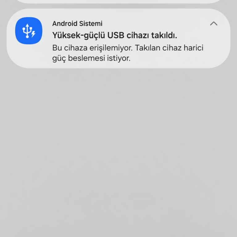 Orijinal Şarj Aletiyle Telefonumu Şarj Edemiyorum