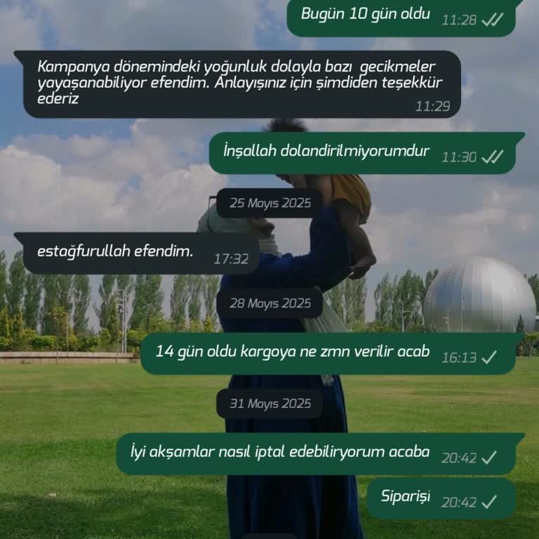 Sipariş Verdim, Ürünlerim Gönderilmedi Ve Param İade Edilmedi