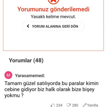 Yorumlarım Yayınlanmıyor Ve Sansürleniyor