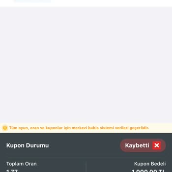 Yanıltıcı Maç Bilgisiyle Bahiste Mağduriyet Yaşadım