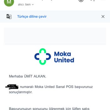 Moka United POS Başvuruma 75 Gün Sonra Sebebsiz Red Ve İletişimsizlik